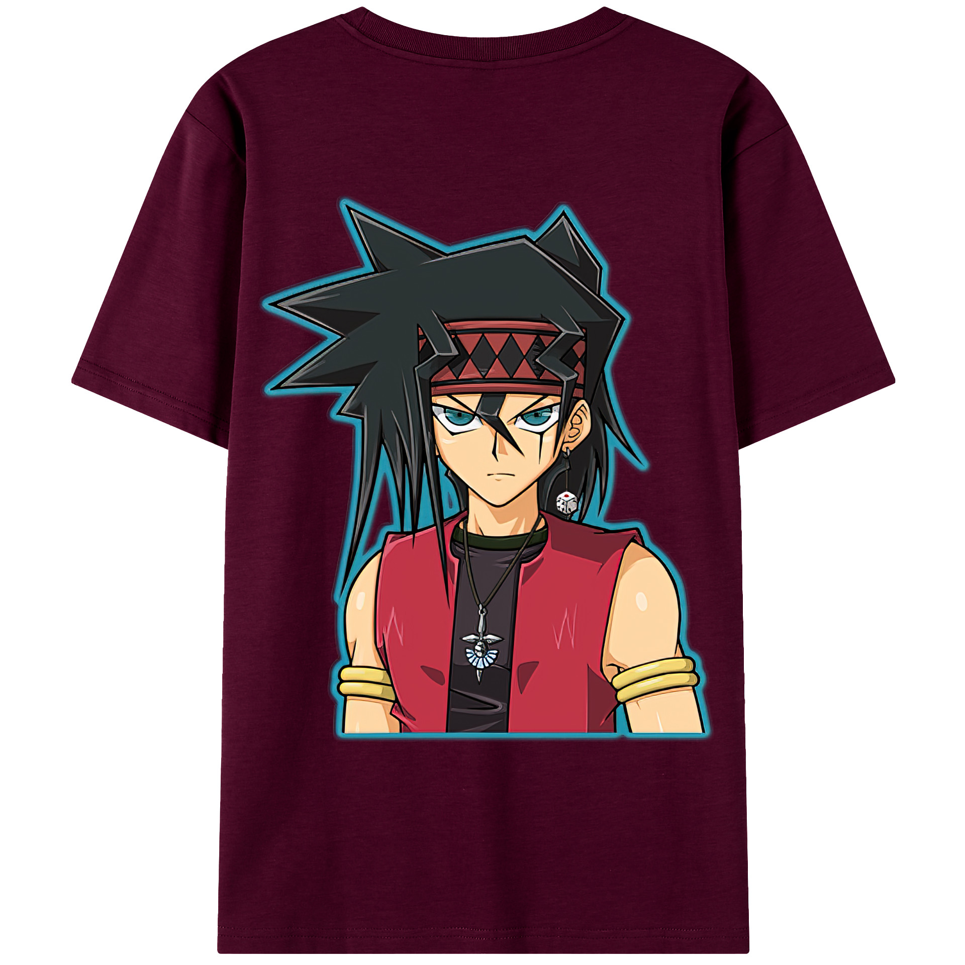 （画像用） 遊☆戯☆王 Yu-Gi-Oh! レディース半袖Tシャツ(バックプリント)